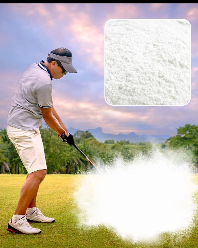 THIODOON 3 Pack Exploding Balls for Golf Party Gender Reveal Prank Funny Joke for Golfers - 3 Piece Set (3 White/Blue & Pink & White) - Image 4